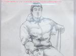 2013年天津美術(shù)學院優(yōu)秀美術(shù)試卷（速寫人物）02