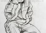 ??河北師范大學(xué)美院附中老師,王會(huì)革,線描速寫2010102006