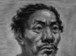 廣州美術(shù)學(xué)院染織系,關(guān)子福,素描頭像優(yōu)秀作品2015091901