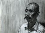 清華大學(xué)美術(shù)學(xué)院雕塑系,陳煥輝,素描半身優(yōu)秀作品2015092401