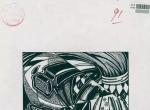 2015年四川美術(shù)學(xué)院優(yōu)秀美術(shù)試卷（設(shè)計(jì)專業(yè)黑白裝飾畫(huà)）23