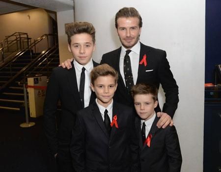 貝克漢姆和孩子們 貝克漢姆和孩子們
