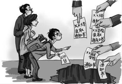 高考300分花一萬元上“名?！?實為自考培訓班