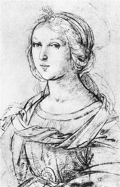 拉斐爾的素描線條真夠老辣 值得分享