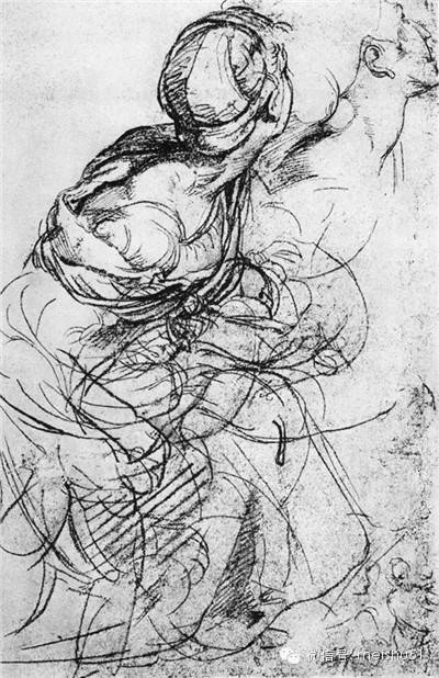 拉斐爾的素描線條真夠老辣 值得分享