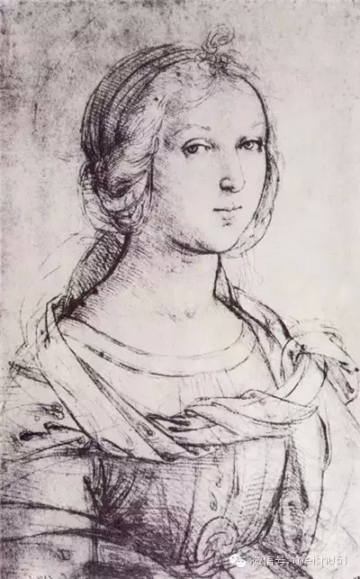 拉斐爾的素描線條真夠老辣 值得分享