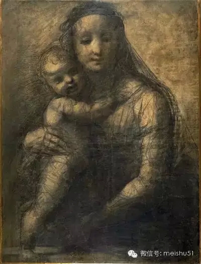 拉斐爾的素描線條真夠老辣 值得分享