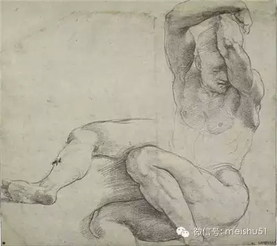 拉斐爾的素描線條真夠老辣 值得分享