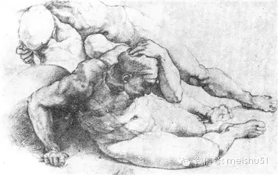 拉斐爾的素描線條真夠老辣 值得分享