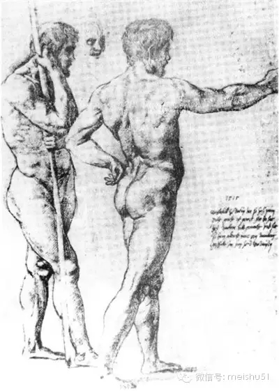 拉斐爾的素描線條真夠老辣 值得分享