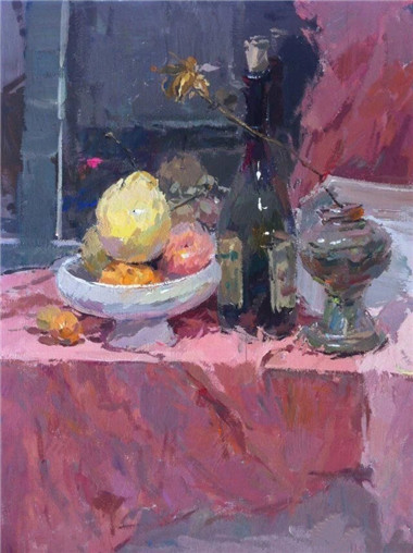 大波色彩靜物作品賞析 讓好作品當(dāng)你校考中的“大白”