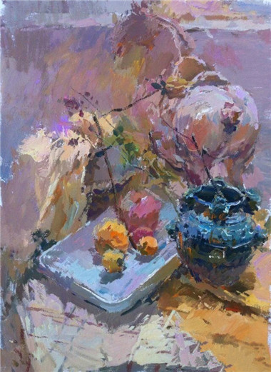 大波色彩靜物作品賞析 讓好作品當(dāng)你校考中的“大白”