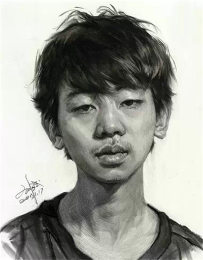 素描頭像優(yōu)秀范畫教程：你真的不要？