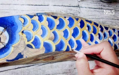 畫(huà)朽木為神魚(yú)，充滿想象力的創(chuàng)作,51美術(shù)社