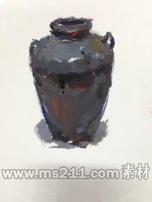 一步步的教你畫色彩單個(gè)物體，拿去學(xué)習(xí)吧~,51美術(shù)社