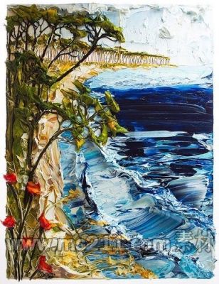 畫(huà)面漂亮費(fèi)點(diǎn)顏料也不怕,51美術(shù)社