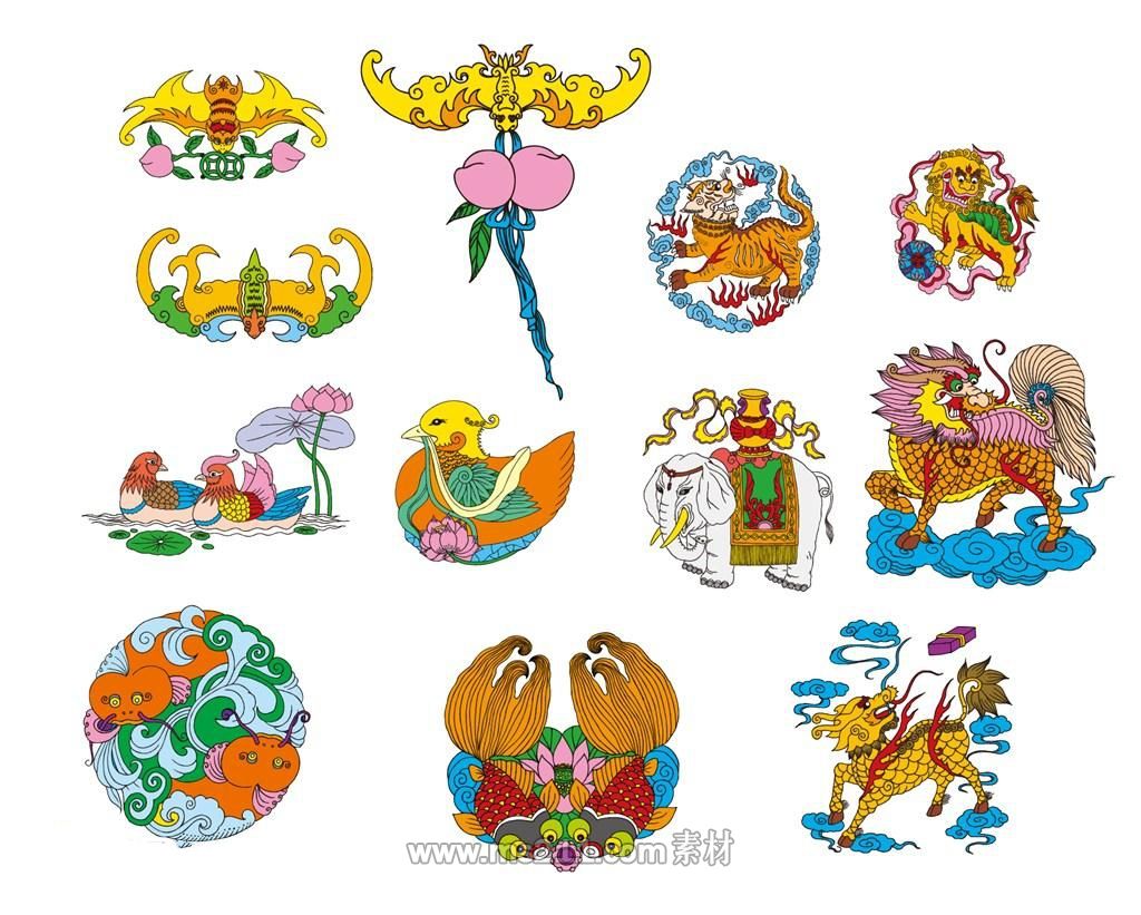 ??紋樣素材 - 美術(shù)高考網(wǎng) 2016081347