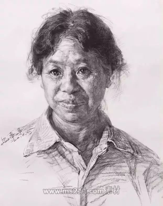 不同角度的素描頭像-<a  data-cke-saved-href=http://www.51meishu.com/ href=http://www.51meishu.com/ target=_blank class=infotextkey>51美術(shù)網(wǎng)</a>