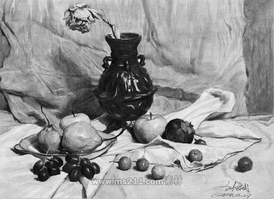 素描靜物